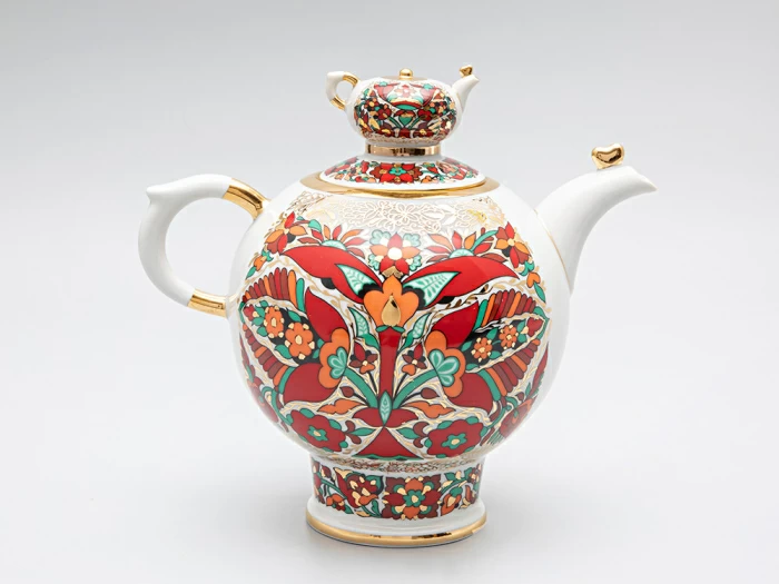 Чайник доливной Семейный Красный петух арт. 80.00773.00.1, 