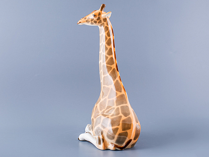 Скульптура Жираф с поднятой головой арт. 82.00986.00.1