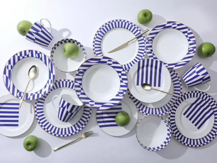 Салатник 160 мм Восточная рисунок Да и нет Синий арт. 80.44735.00.1, 