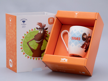 Подарочный набор форма Вариации рисунок Только чай арт. 81.32146.00.1, 