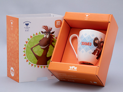 Подарочный набор форма Вариации рисунок Только чай арт. 81.32146.00.1