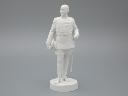 Скульптура Маршал Конев И.С., в подарочной упаковке, Белый бисквит, арт. 81.33454.00.1, 