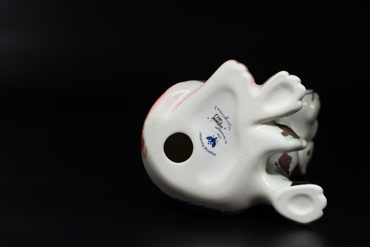 Скульптура Щенок Серый, арт 62.11229.00.1, 