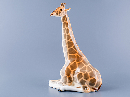 Скульптура Жираф с поднятой головой арт. 82.00986.00.1
