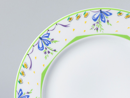 Тарелка мелкая 270 форма Европейская - 2 рисунок Цветная Пасха, арт. 80.98861.00.1, 