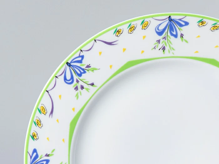 Тарелка мелкая 270 форма Европейская - 2 рисунок Цветная Пасха, арт. 80.98861.00.1, 