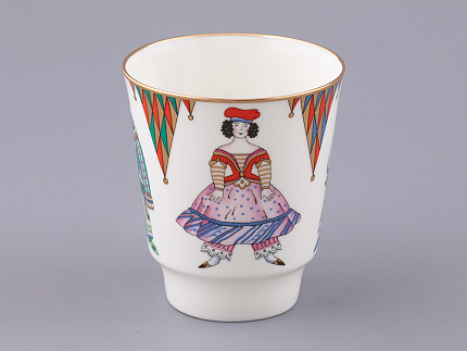 Трехпредметный комплект 165 мл форма Майская рисунок Балет Петрушка, арт. 81.17662.00.1