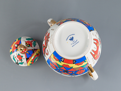 Сахарница форма Весенняя Народные Узоры арт. 80.60811.00.1