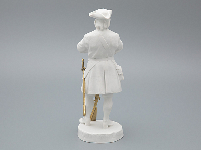 Скульптура Фузилер, в подарочной упаковке, рисунок Белый бисквит, арт 81.31938.00.1