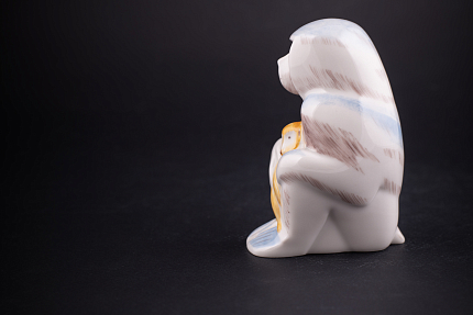 Скульптура Павиан с детенышем, рисунок Малыш, арт 62.09270.00.1