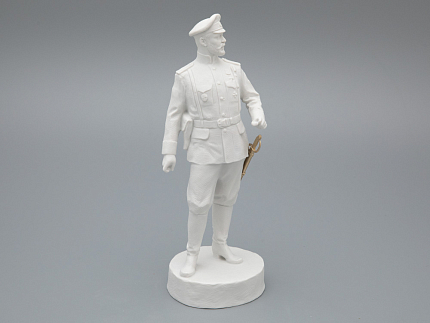 Скульптура Белогвардеец, в подарочной упаковке, рисунок Белый бисквит, арт 81.33428.00.1