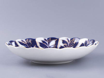 Сухарница, 215 мм,  форма Тюльпан, рисунок  Зимний вечер арт. 80.00022.00.1