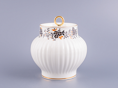 Сахарница форма Волна рисунок Тонкие веточки, арт. 80.09269.00.1