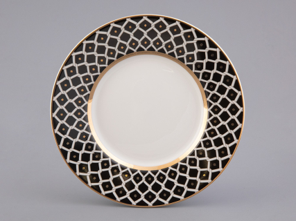 Сервиз чайный форма Идиллия рисунок Неро 1, на 4 персоны 10 предметов, арт. 81.32140.00.1, 