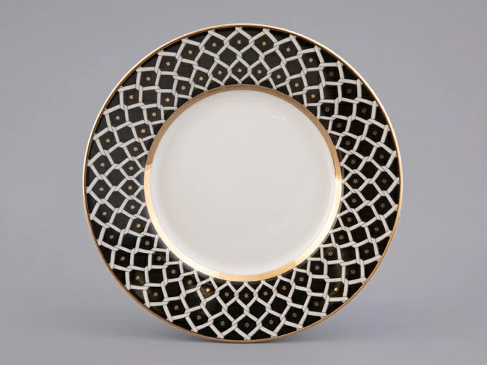 Сервиз чайный форма Идиллия рисунок Неро 1, на 4 персоны 10 предметов, арт. 81.32140.00.1, 