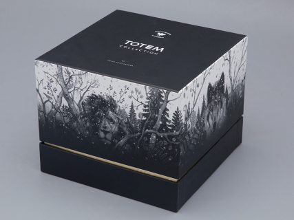 Шкатулка в подарочной упаковке, форма Идиллия, рисунок Тотем. Лев арт. 81.31592.00.1, 