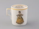 Чашка с блюдцем чайная 220 мл форма Гербовая рисунок Modes de Paris 1835 арт. 81.25416.00.1, 