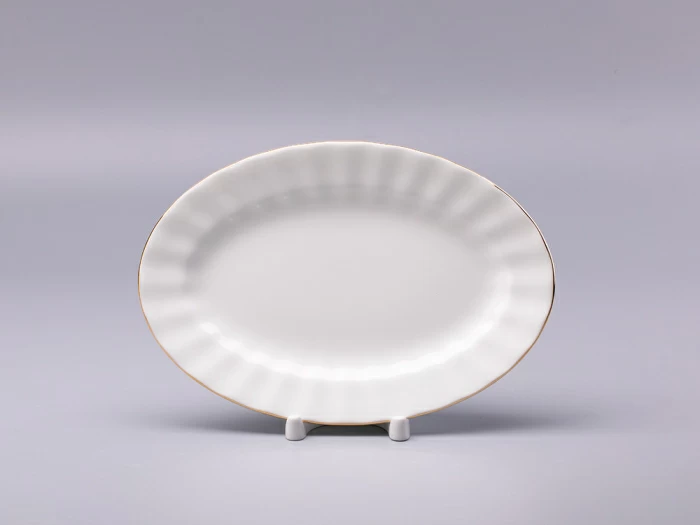 Сервиз столовый форма Нега рисунок Золотая лента, 6 персон 24 предмета арт. 81.30714.00.1, 