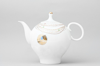 Чайник заварочный Яблочко Золотой медальон 660 мл арт. 80.65391.00.1, 