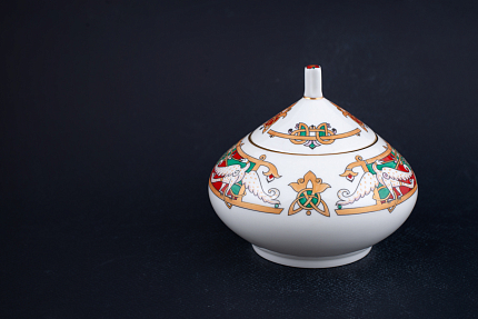 Чайный сервиз Сказочные птицы на форме Купольная, арт 61.20826.00.5