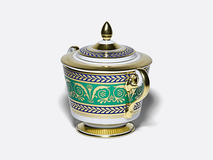 Сахарница форма Александрия рисунок Золотой 52 арт. 80.64723.00.1