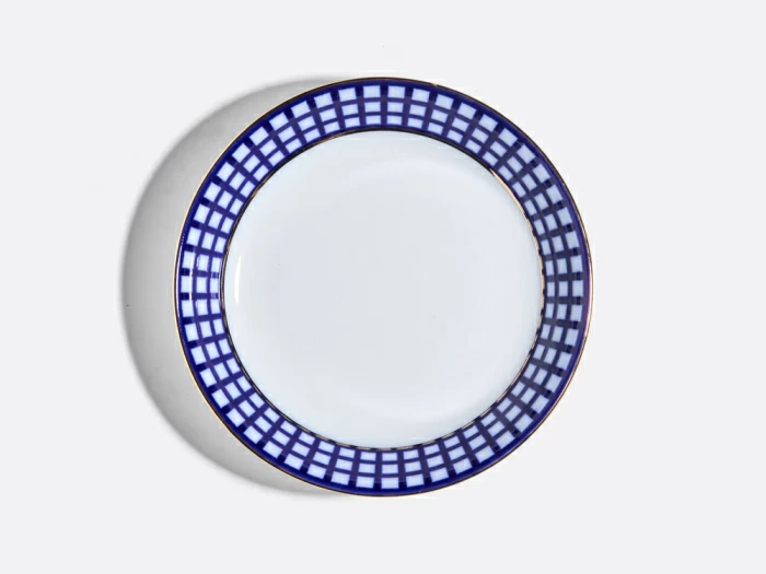 Сервиз столовый на 6 персон 21 предмет, форма Европейская, рисунок Кобальтовая клетка, арт. 81.11329.00.1, 