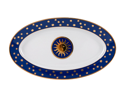 Сервиз столовый форма Европейская-2 рисунок Звезды Москвы, 6 персон 24 предмета, арт. 81.27313.00.1