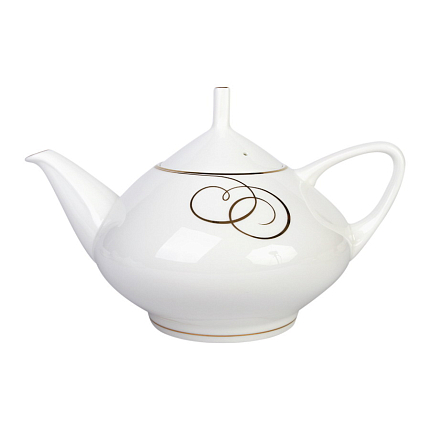 Чайник заварочный Купольная "Золотые завитки" 1400 мл   арт.  80.65648.00.1