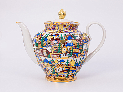 Сервиз чайный, форма Весенняя, рисунок Русская фантазия, арт. 81.20886.00.1