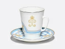 Чашка с блюдцем 165 мл, форма Майская, рисунок Фонтан Тритон, арт. 81.34934.00.1, 