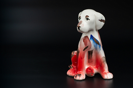 Скульптура Щенок Любопытный, арт 62.11230.00.1