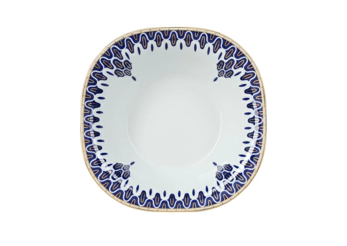 Сервиз столовый форма Европейская 2 рисунок Саламандра-2, 6 персон 22 предметов, арт. 81.27435.00.1, 