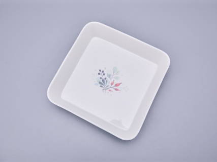 Набор для запекания с деревянной крышкой (2 предмета) в подарочной упаковке, форма Стандартная, рисунок Календа, арт 42.00075.00.1, 