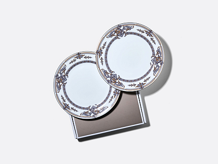 Подарочный набор, Тарелки 200 мм, 2 предмета, форма Стандартная 2, рисунок Барокко, арт. 81.34920.00.1