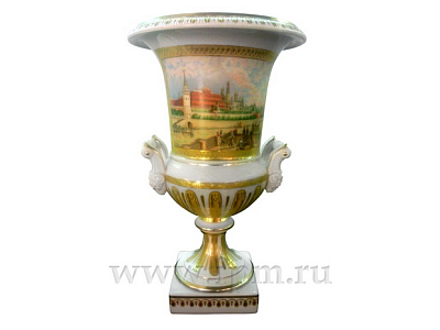 Ваза Кратерная Вид Московского Кремля арт. 80.59838.00.1