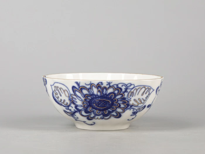 Салатник форма Тюльпан 500 мл, рисунок Поющий сад, арт. 80.41803.00.1, 