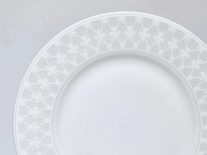 Сервиз чайный на 4 персоны 10 предметов в подарочной упаковке, форма Идиллия, рисунок Жемчужная сетка, арт. 81.34970.00.1, 