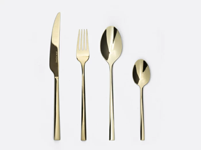 Комплект столовых приборов Модерн gold 4 персоны, 16 предметов арт. 14.12014.01, 