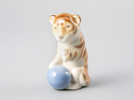 Скульптура форма Тигренок Актер рисунок Полосатый арт. 82.67287.00.1, 