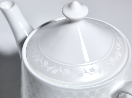 Сервиз чайный на 4 персоны 10 предметов в подарочной упаковке, форма Идиллия, рисунок Жемчужная сетка, арт. 81.34970.00.1, 