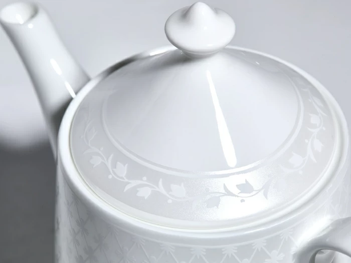 Сервиз чайный на 4 персоны 10 предметов в подарочной упаковке, форма Идиллия, рисунок Жемчужная сетка, арт. 81.34970.00.1, 