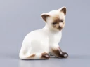 Скульптура Котенок Парамоша сиамский арт. 82.50503.00.1, 