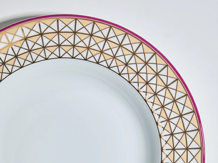 Сервиз столовый на 6 персоны 21 предметов форма Европейская рисунок Замоскворечье-2, арт. 81.10664.00.1, 