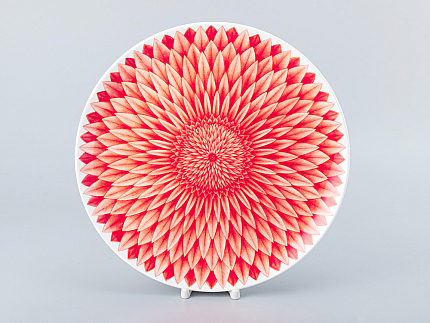 Блюдо круглое 310 мм форма Восточная рисунок Aloha Volcano, арт. 80.40048.00.1