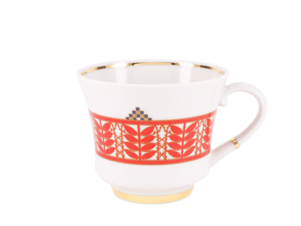 Чашка с блюдцем чайная 220 мл форма Банкетная рисунок Дерево жизни арт. 81.28336.00.1, 