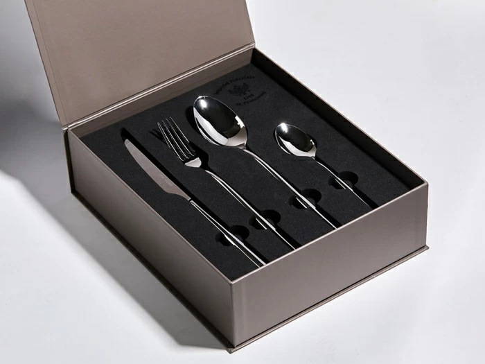 Комплект столовых приборов Модерн silver 4 персоны, 16 предметов арт. 14.12015.01, 