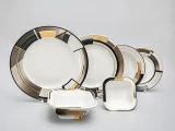 Сервиз столовый, форма Молодежная, рисунок Проект, 6 персон 22 предмета, арт. 81.28759.00.1, 