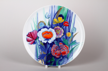 Декоративная тарелка 275 мм, форма Эллипс, рисунок Прекрасный сад арт 60.10479.00.1, 