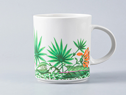 Кружка форма Стандарт рисунок Джангл, арт. 80.99511.00.1