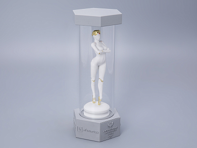 Скульптура в подарочной упаковке Atomic Heart Близняшка Левая, арт 81.10630.00.1